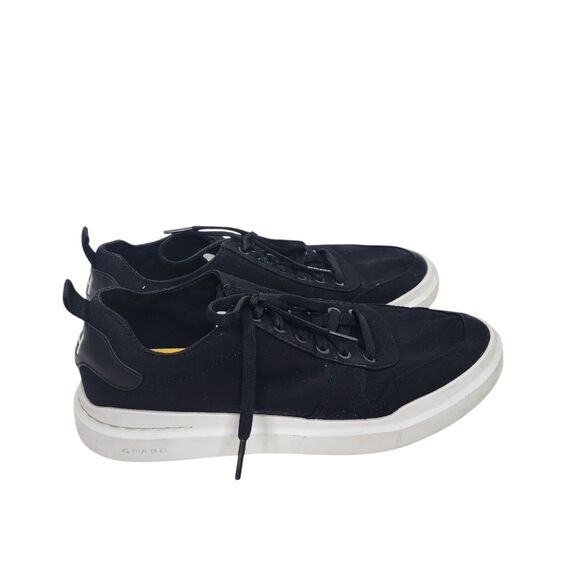 COLE HAAN Shoes Mens‎ 8 Black GrandPro Rally Canvas Sneaker Grand 360 Cushioning - Picture 2 of 8